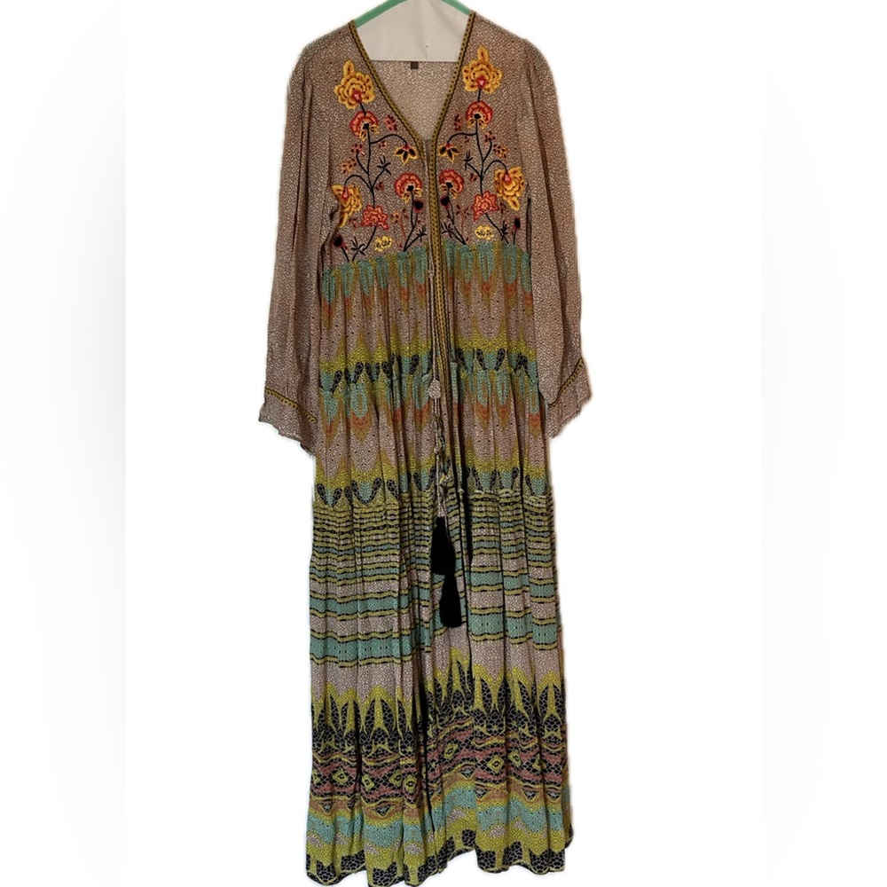 Anthropologie Bhanuni by Jyoti maxi pattern dress